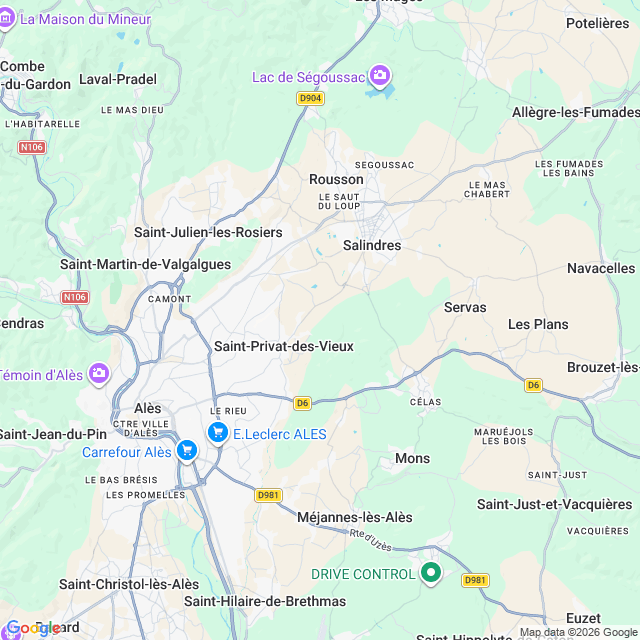 Approximate location