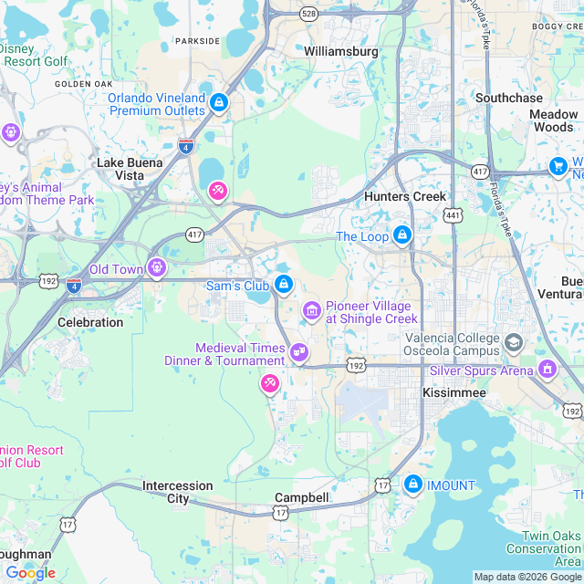 Approximate location