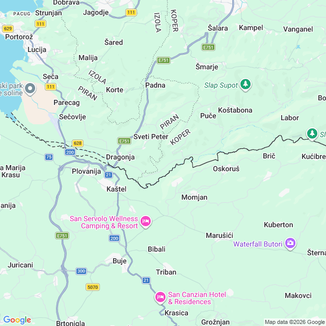 Approximate location