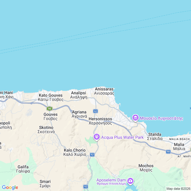 Approximate location