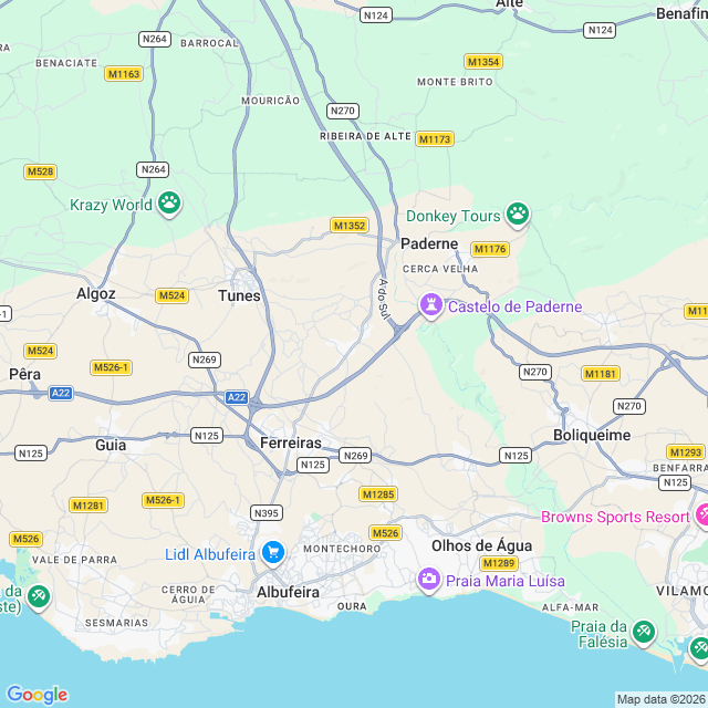 Approximate location
