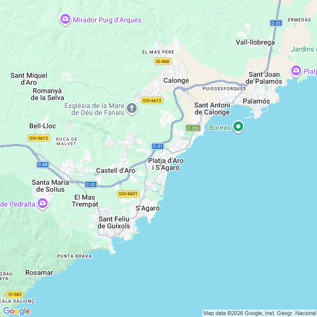 Approximate location