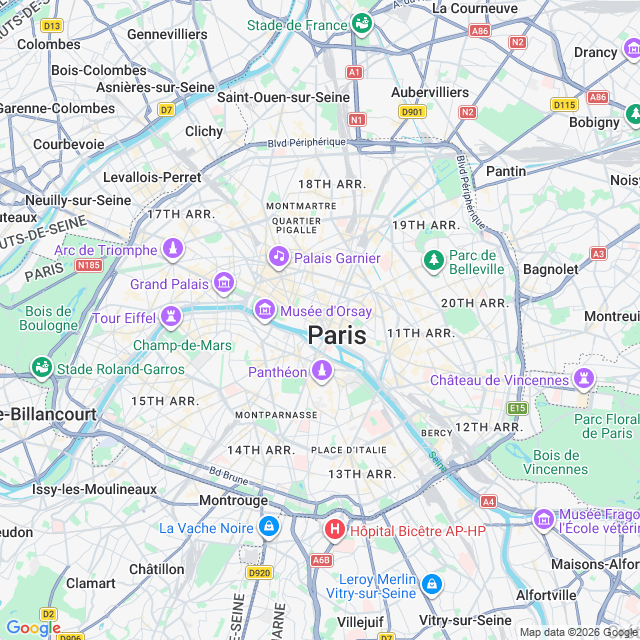 Approximate location