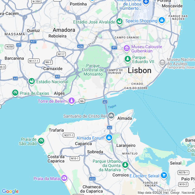 Approximate location