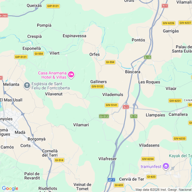 Approximate location