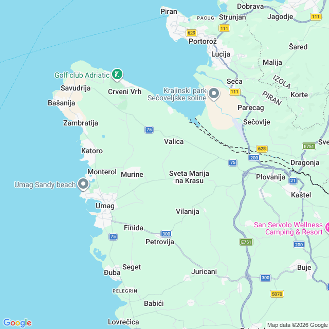 Approximate location