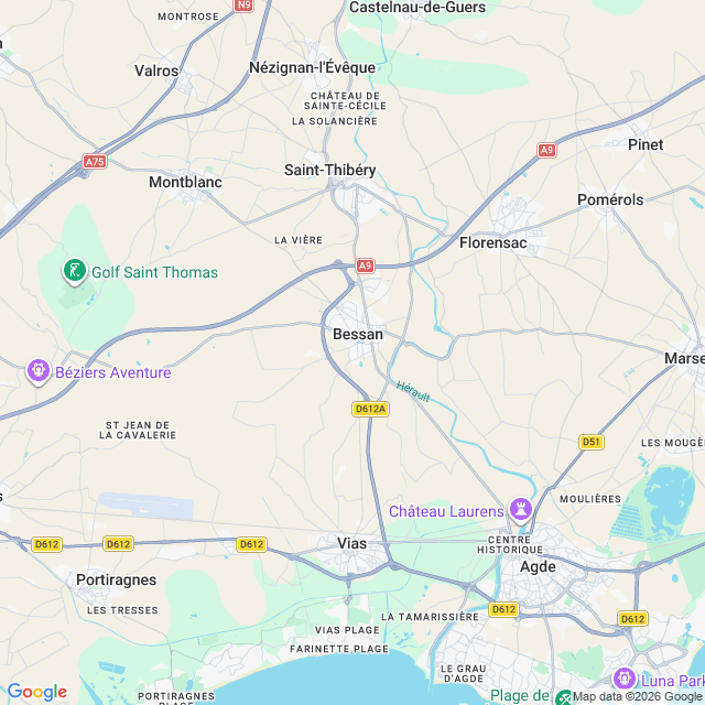 Approximate location