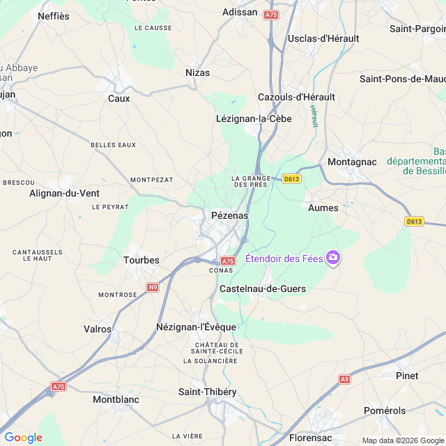 Approximate location