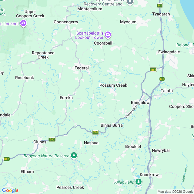 Approximate location
