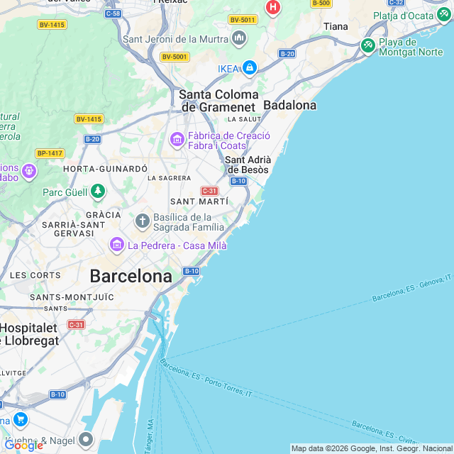 Approximate location