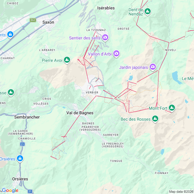 Approximate location