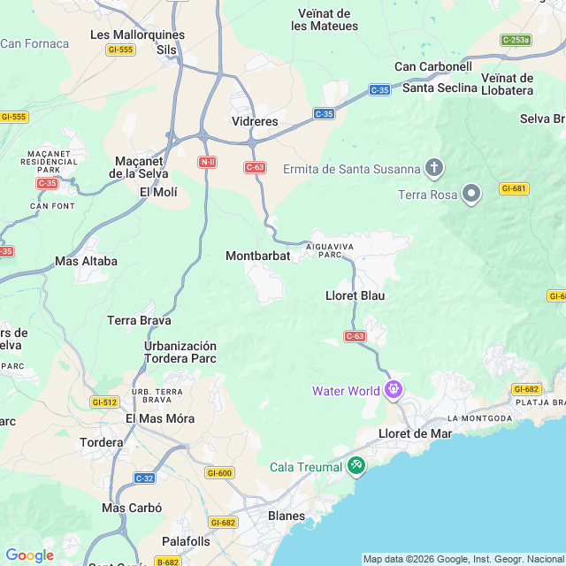 Approximate location