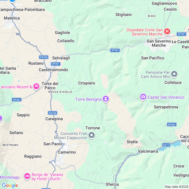 Approximate location