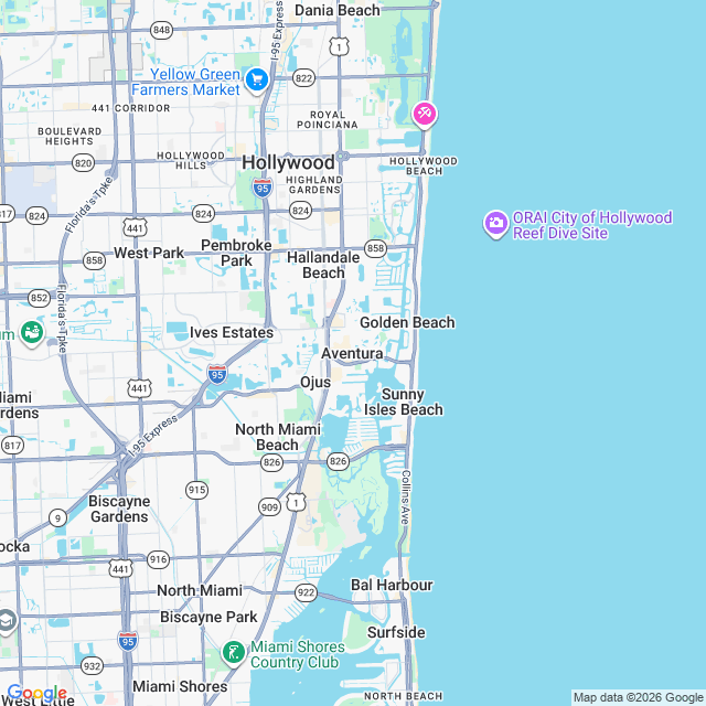 Approximate location