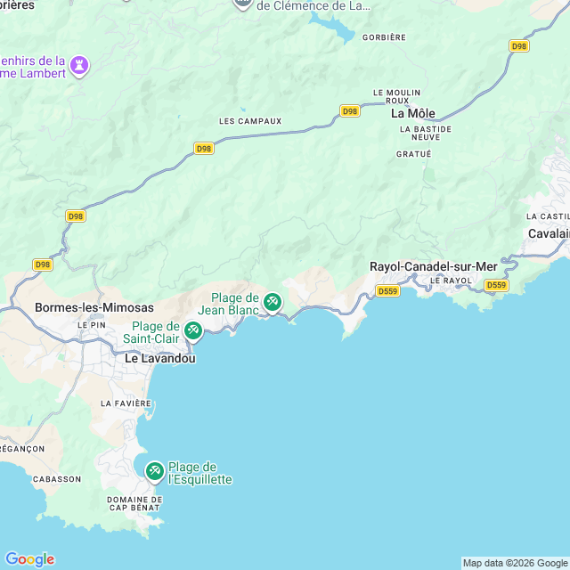 Approximate location