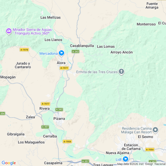 Approximate location