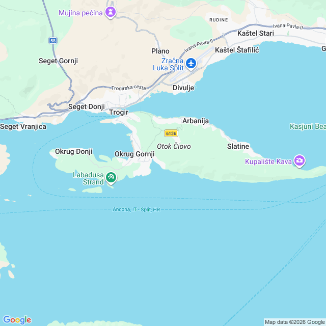 Approximate location