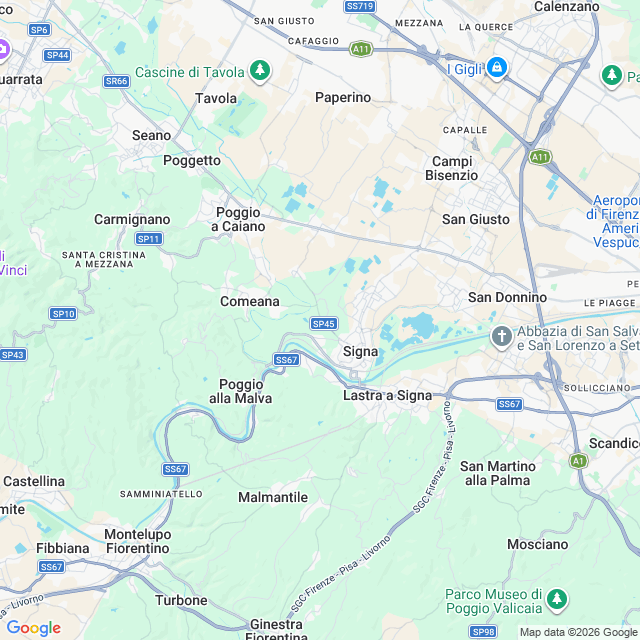 Approximate location