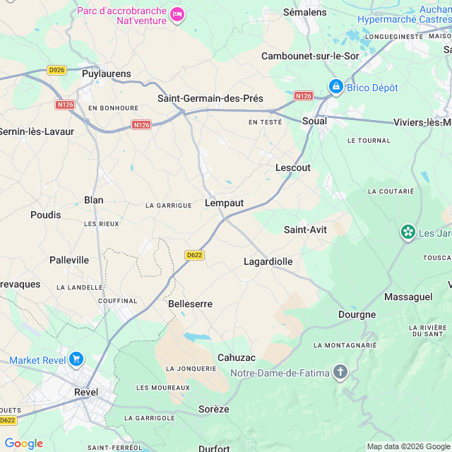 Approximate location