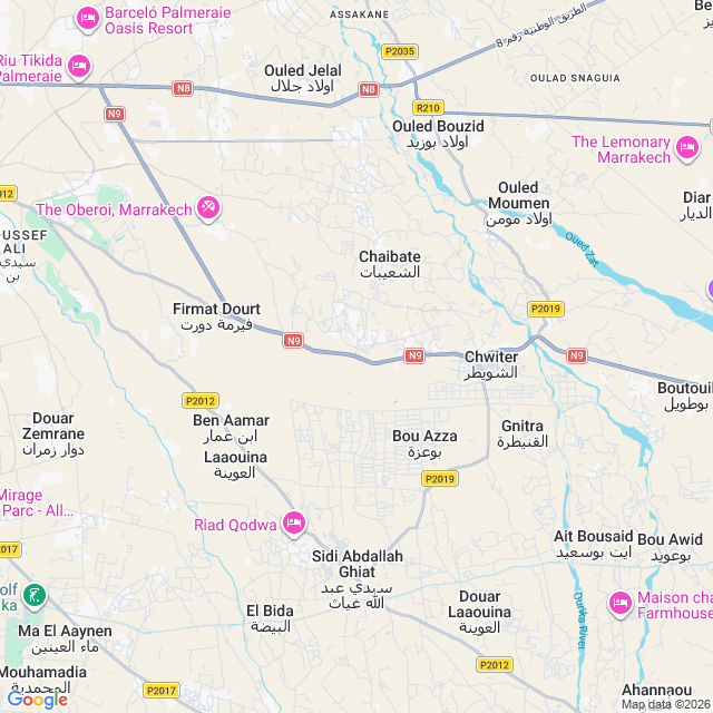 Approximate location