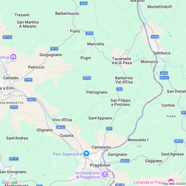 Approximate location