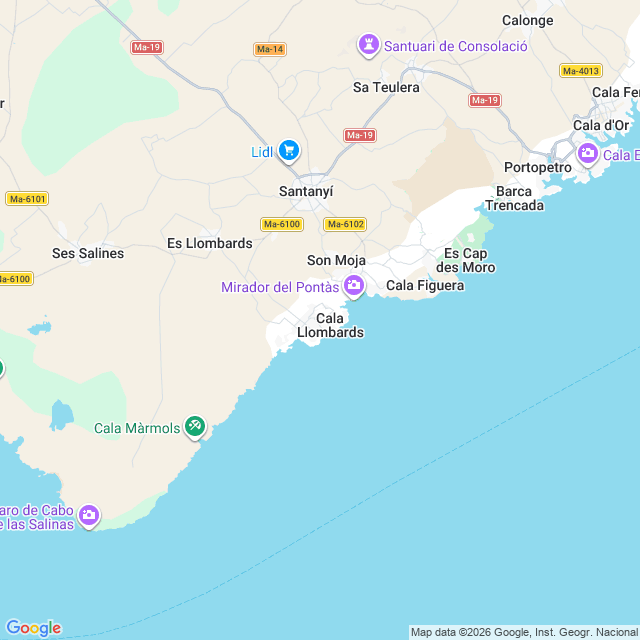 Approximate location