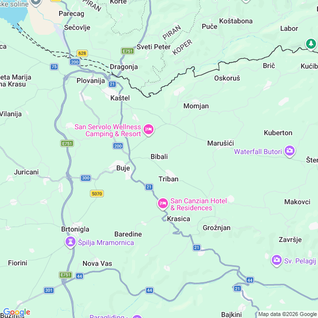 Approximate location