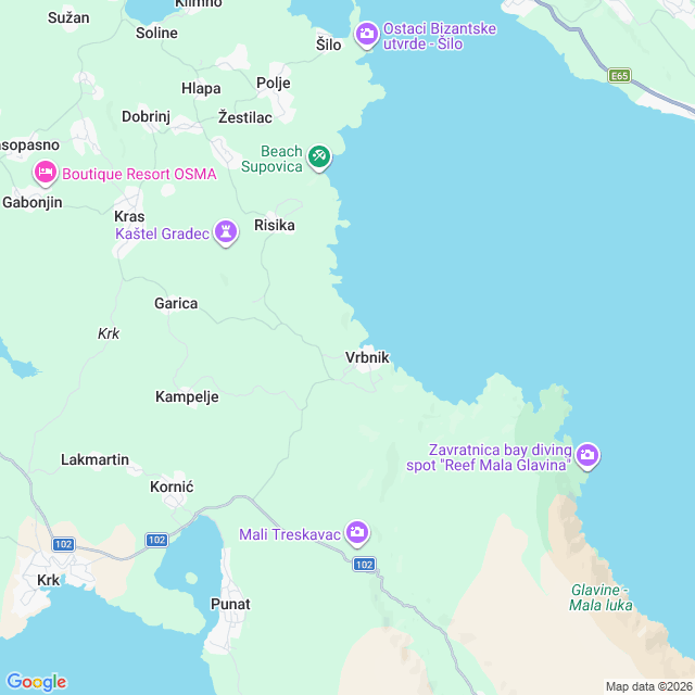 Approximate location
