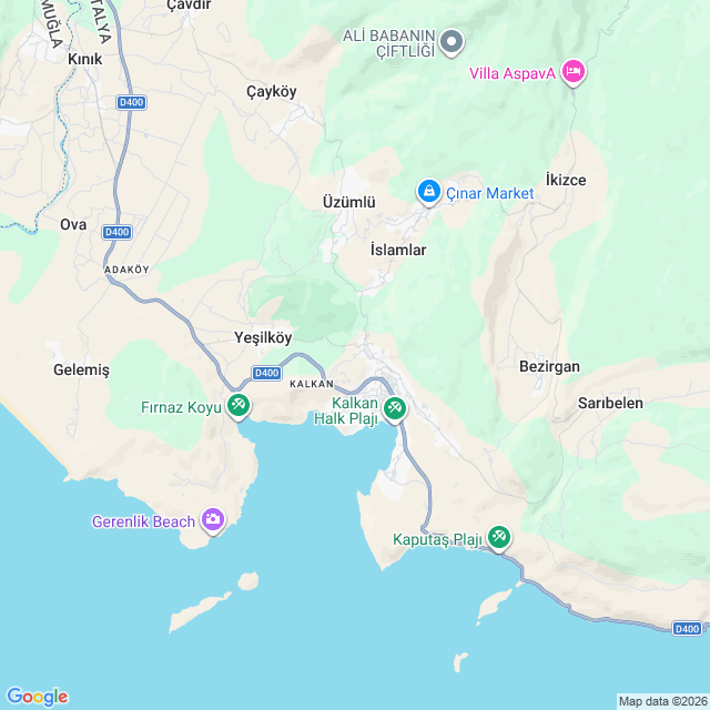 Approximate location