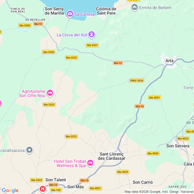 Approximate location