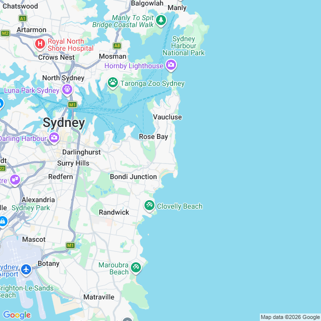 Approximate location