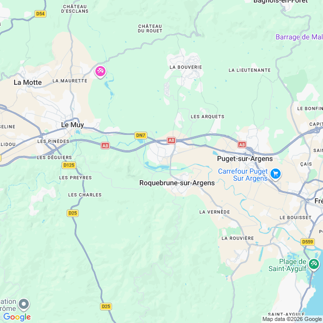 Approximate location