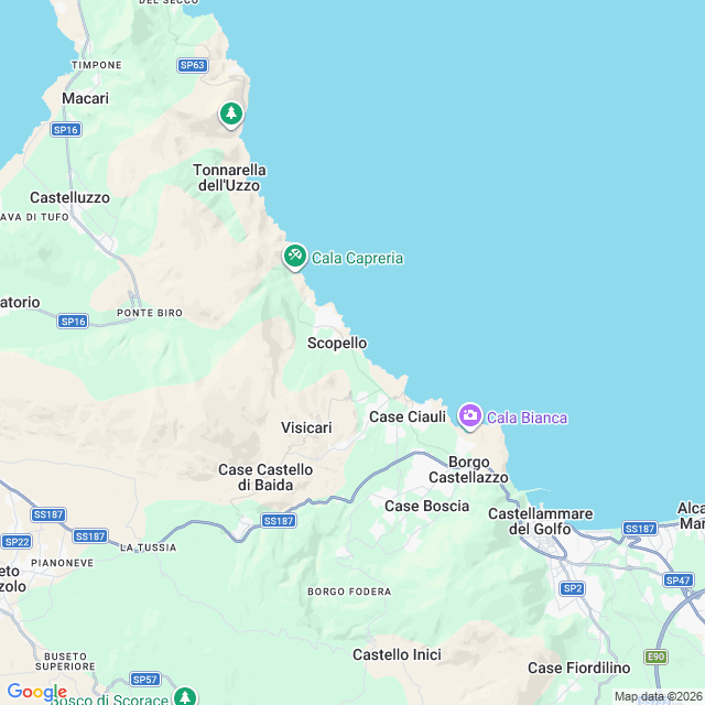 Approximate location