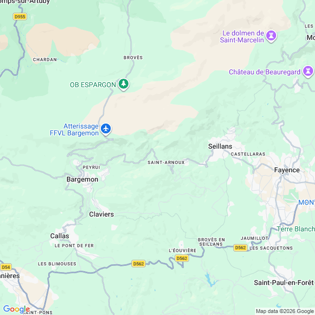 Approximate location