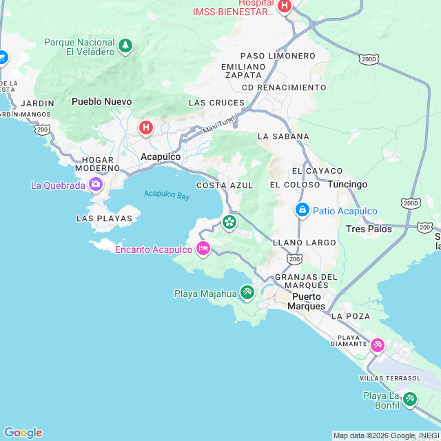 Approximate location
