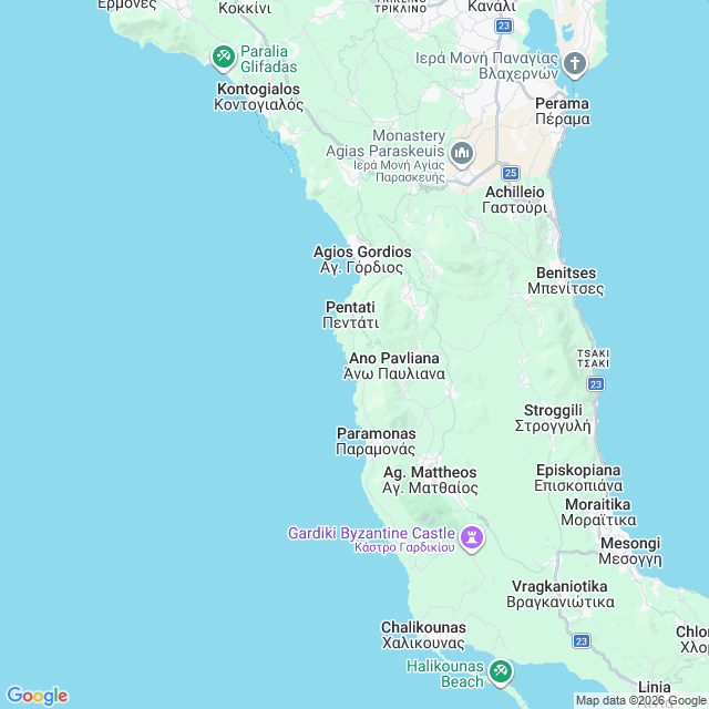 Approximate location