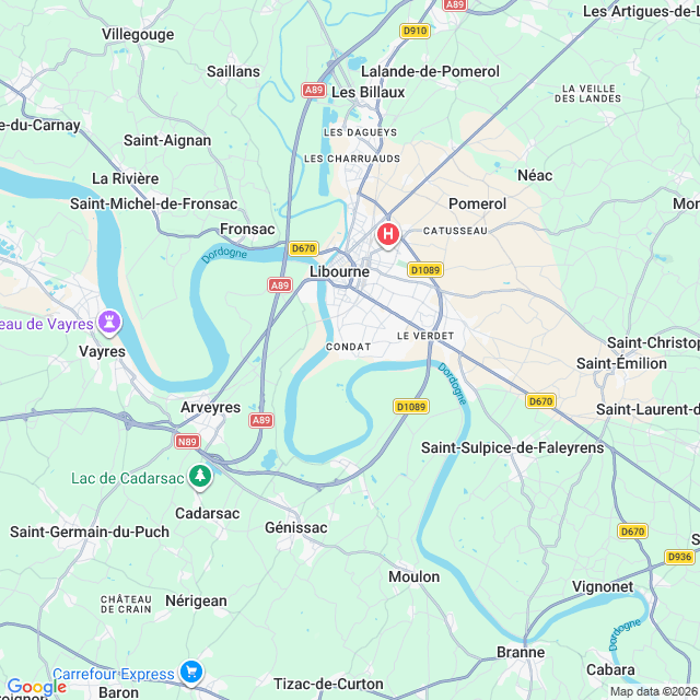 Approximate location