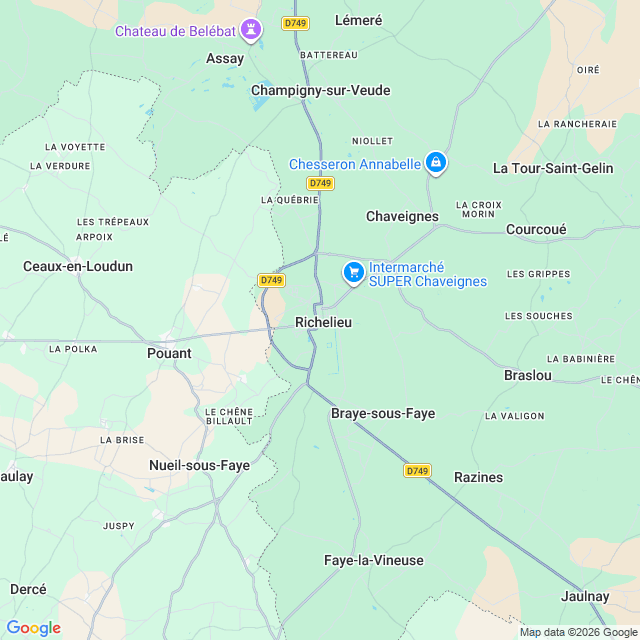 Approximate location
