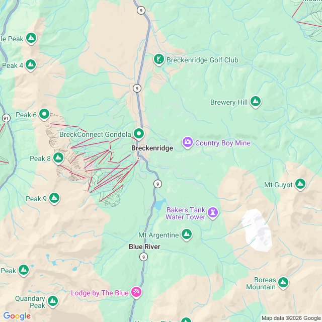 Approximate location