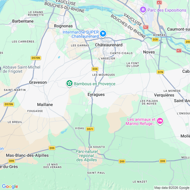 Approximate location