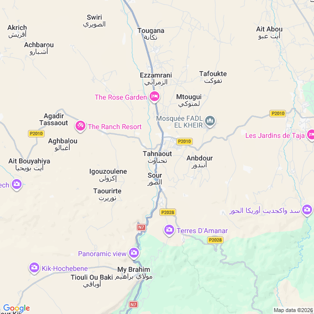 Approximate location