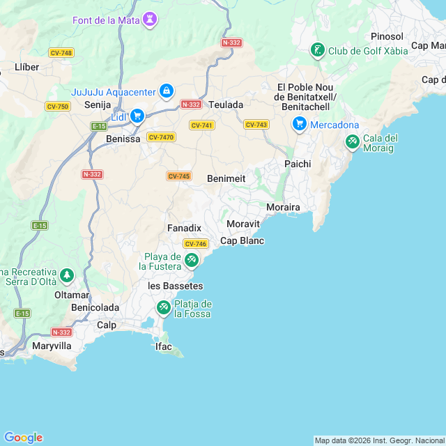 Approximate location