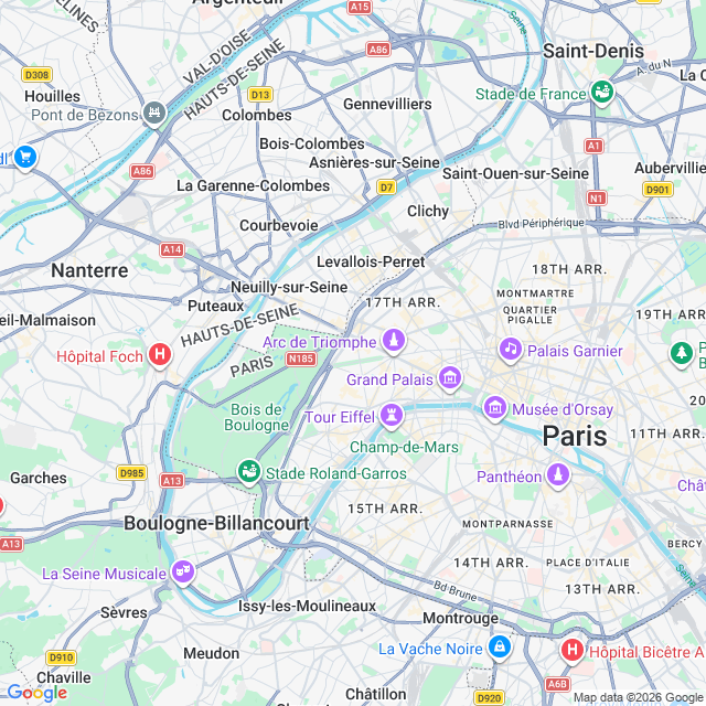 Approximate location