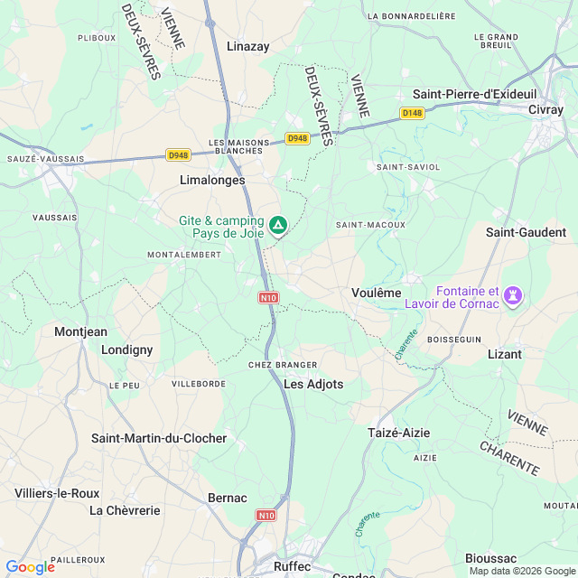 Approximate location