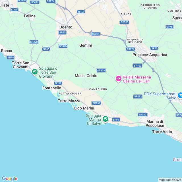 Approximate location