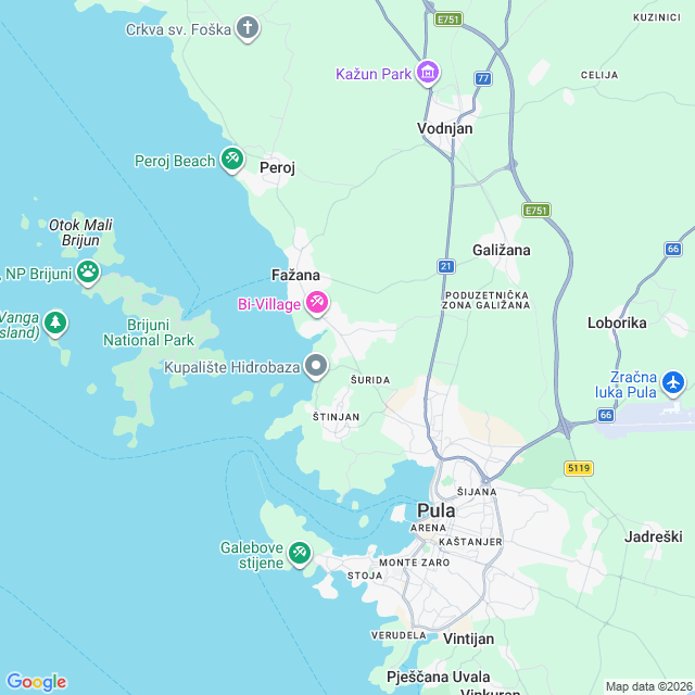 Approximate location