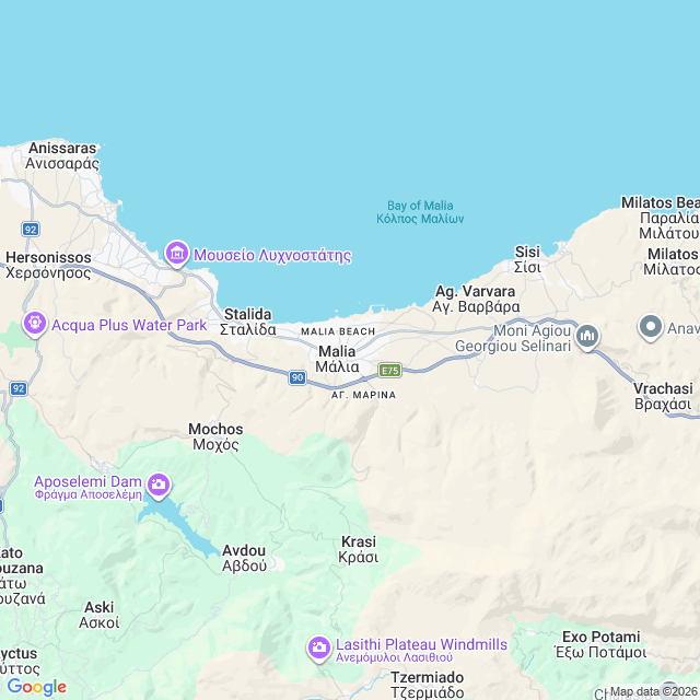 Approximate location