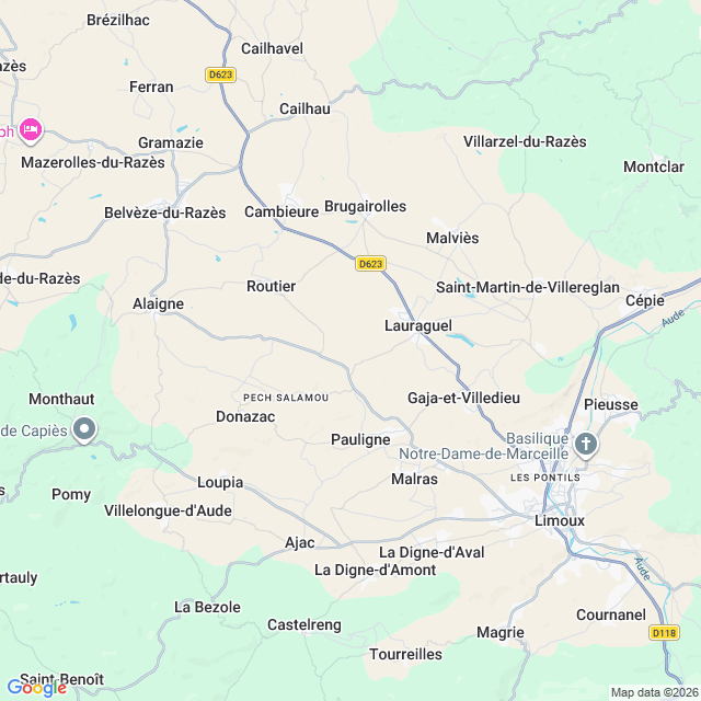Approximate location