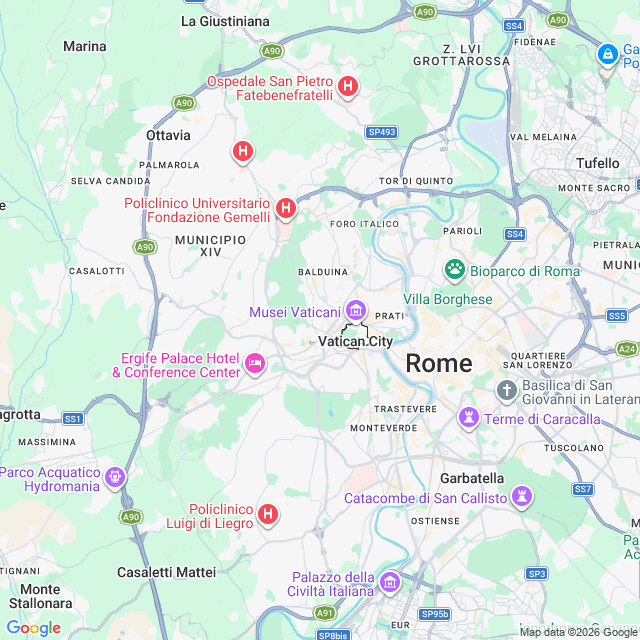 Approximate location
