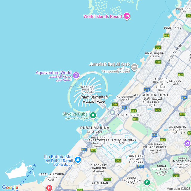 Approximate location
